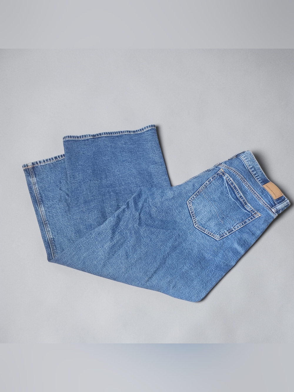 Womens american Eagle Low Rise ultra Wide Leg Jeans